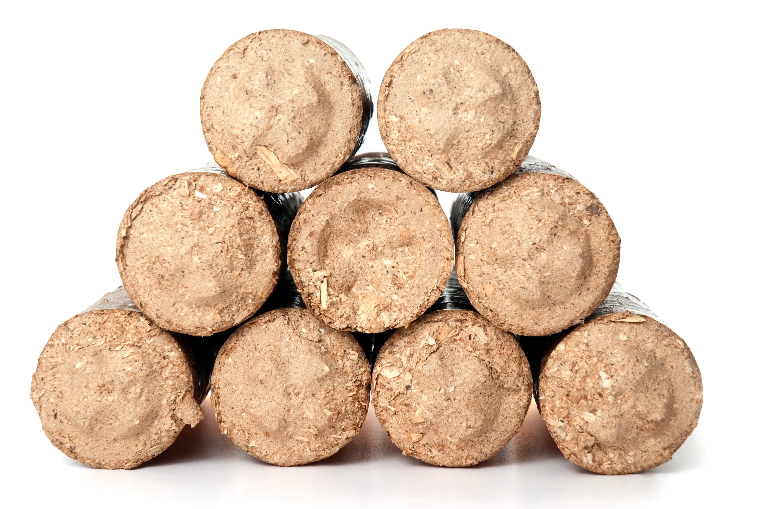 90 mm Biomass Briquettes (White Coal)
